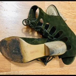 Vince Camuto Shoes - Size 8.5 Vince Camuto suede lace up sandals w zip Vince Camuto Shoes - Size 8.5 Vince Camuto suede lace up sandals w zip